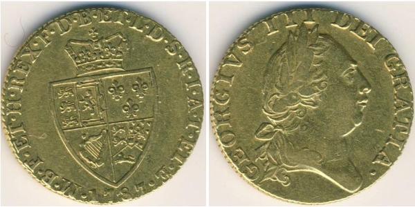 1 Guinea Royaume-Uni Or 