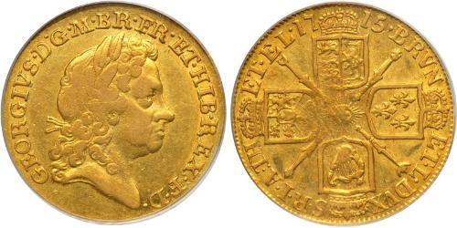 1 Guinea Royaume de Grande-Bretagne (1707-1801) Or George I (1660-1727)