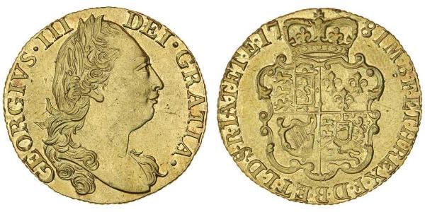 1 Guinea Royaume de Grande-Bretagne (1707-1801) Or George III (1738-1820)