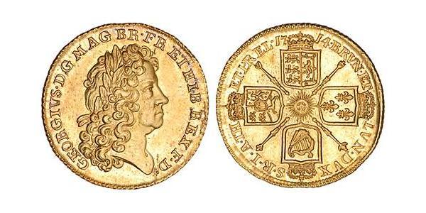 1 Guinea Royaume de Grande-Bretagne (1707-1801) Or George I (1660-1727)