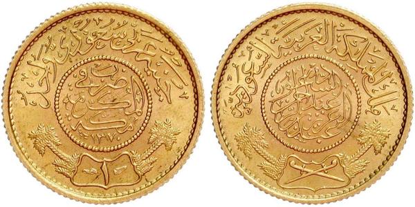 1 Guinea Arabia Saudita Oro 