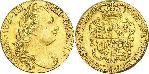 1 Guinea Regno Unito di Gran Bretagna (1707-1801) Oro Giorgio III (1738-1820)