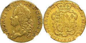 1 Guinea Regno Unito di Gran Bretagna (1707-1801) Oro Giorgio II (1683-1760)