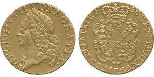 1 Guinea Regno Unito di Gran Bretagna (1707-1801) Oro Giorgio II (1683-1760)