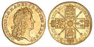 1 Guinea Regno Unito di Gran Bretagna (1707-1801) Oro Giorgio I (1660-1727)
