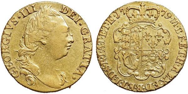 1 Guinea Regno Unito di Gran Bretagna (1707-1801) Oro Giorgio III (1738-1820)