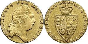 1 Guinea Reino de Gran Bretaña (1707-1801) Oro Jorge III (1738-1820)