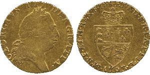 1 Guinea Reino de Gran Bretaña (1707-1801) Oro Jorge III (1738-1820)