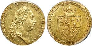 1 Guinea Reino de Gran Bretaña (1707-1801) Oro Jorge III (1738-1820)