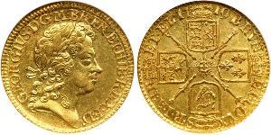 1 Guinea Reino de Gran Bretaña (1707-1801) Oro Jorge I (1660-1727)
