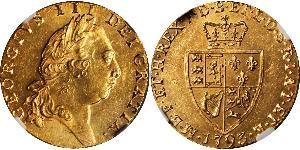 1 Guinea Reino de Gran Bretaña (1707-1801) Oro Jorge III (1738-1820)