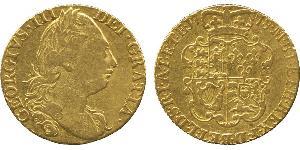 1 Guinea Reino de Gran Bretaña (1707-1801) Oro Jorge III (1738-1820)