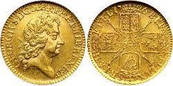 1 Guinea 大不列顛王國 (1707 - 1800) 金 乔治一世 (大不列颠) (1660 - 1727)