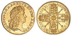 1 Guinea 大不列顛王國 (1707 - 1800) 金 乔治一世 (大不列颠) (1660 - 1727)