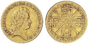 1 Guinea 大不列顛王國 (1707 - 1800) 金 乔治一世 (大不列颠) (1660 - 1727)