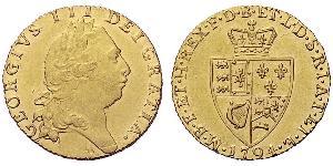 1 Guinea 大不列顛王國 (1707 - 1800) 金 喬治三世 (1738-1820)