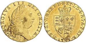 1 Guinea 大不列顛王國 (1707 - 1800) 金 喬治三世 (1738-1820)