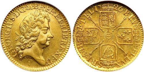 1 Guinea 大不列顛王國 (1707 - 1800) 金 乔治一世 (大不列颠) (1660 - 1727)