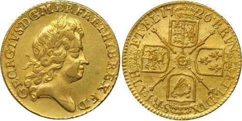 1 Guinea 大不列顛王國 (1707 - 1800) 金 乔治一世 (大不列颠) (1660 - 1727)
