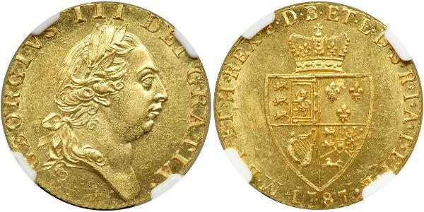 1 Guinea 大不列顛王國 (1707 - 1800) 金 喬治三世 (1738-1820)