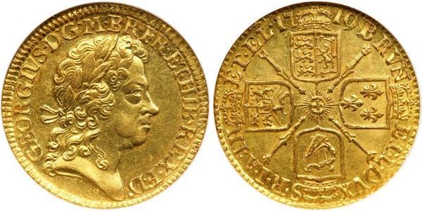 1 Guinea 大不列顛王國 (1707 - 1800) 金 乔治一世 (大不列颠) (1660 - 1727)