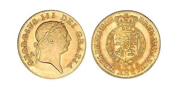 1 Guinea 大不列颠及爱尔兰联合王国 (1801 - 1922) 金 喬治三世 (1738-1820)