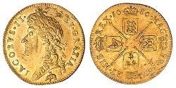 1 Guinea 英格兰王国 金 James II (1633-1701)