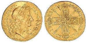 1 Guinea 英格兰王国 金 查理二世 (英格兰) (1630 - 1685)