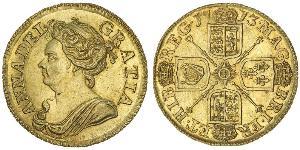 1 Guinea 英格兰王国 金 安妮 (英国女王) (1665-1714)