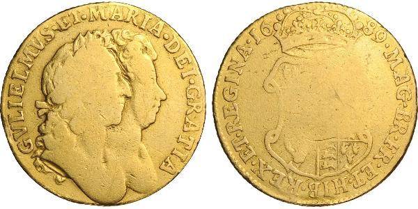 1 Guinea 英格兰王国 金 威廉三世 (奥兰治)