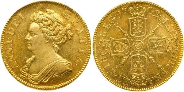 1 Guinea 英格兰王国 金 安妮 (英国女王) (1665-1714)