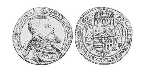 1 Gulden Principality of Transylvania (1571-1711) Argent 