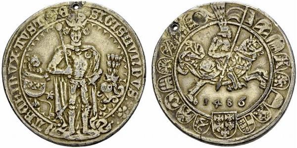 1 Gulden Ååstenrik Argent 