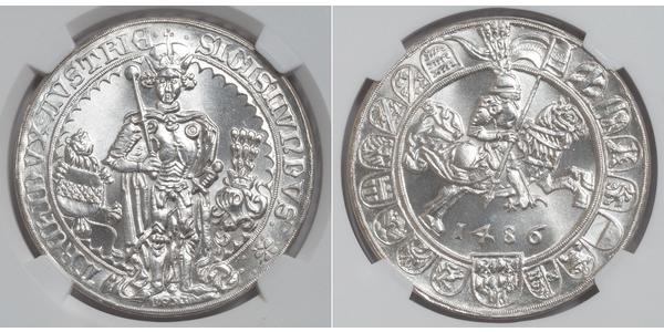 1 Gulden Austria Argento 