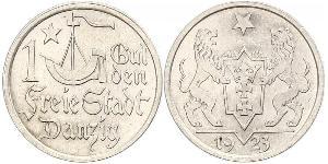 1 Gulden Gdansk (1920-1939) Argento 