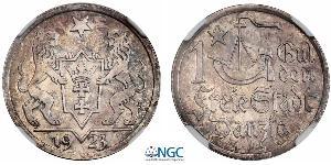 1 Gulden Gdansk (1920-1939) Argento 