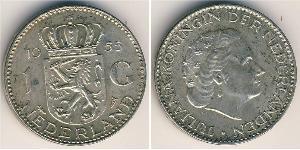 1 Gulden Regno dei Paesi Bassi (1815 - ) Argento 