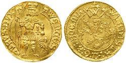 1 Gulden Bohemia Gold Vladislas II of Hungary (1456- 1516)