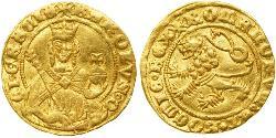 1 Gulden Bohemia Gold Charles IV, Holy Roman Emperor (1316-1378)