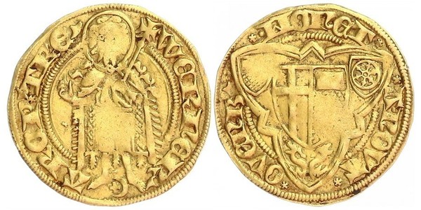 1 Gulden Germany Gold 