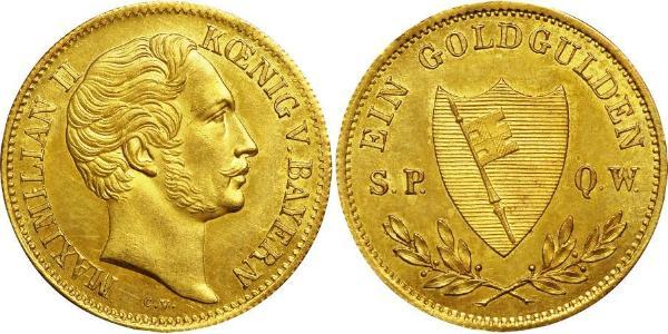 1 Gulden Kingdom of Bavaria (1806 - 1918) Gold Ludwig I of Bavaria (1786 – 1868)