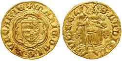 1 Gulden Kingdom of Hungary (1000-1918) Gold Mary of Hungary (1371-1395)