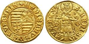 1 Gulden Königreich Ungarn (1000-1918) Gold Ladislaus the Posthumous of Hungary (1440 -1457)