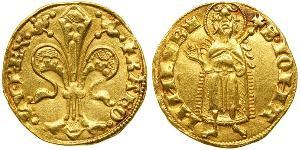 1 Gulden Königreich Ungarn (1000-1918) Gold Karlo I. Robert von Ungarn (1288-1342)