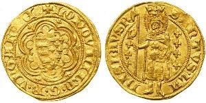 1 Gulden Königreich Ungarn (1000-1918) Gold Ludwig  I, König von Ungarn (1326-1382)