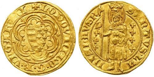 1 Gulden Königreich Ungarn (1000-1918) Gold Ludwig  I, König von Ungarn (1326-1382)