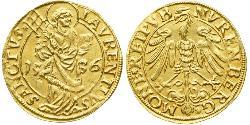 1 Gulden States of Germany Gold 