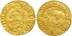 1 Gulden States of Germany Gold 