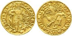 1 Gulden States of Germany Gold 