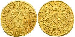 1 Gulden States of Germany Gold 